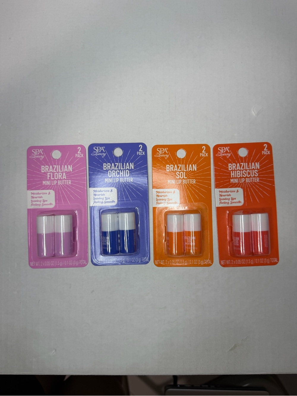 Brazilian Orchid Mini Lip Butter - Blue (2 Pack) - Picture 2 of 2
